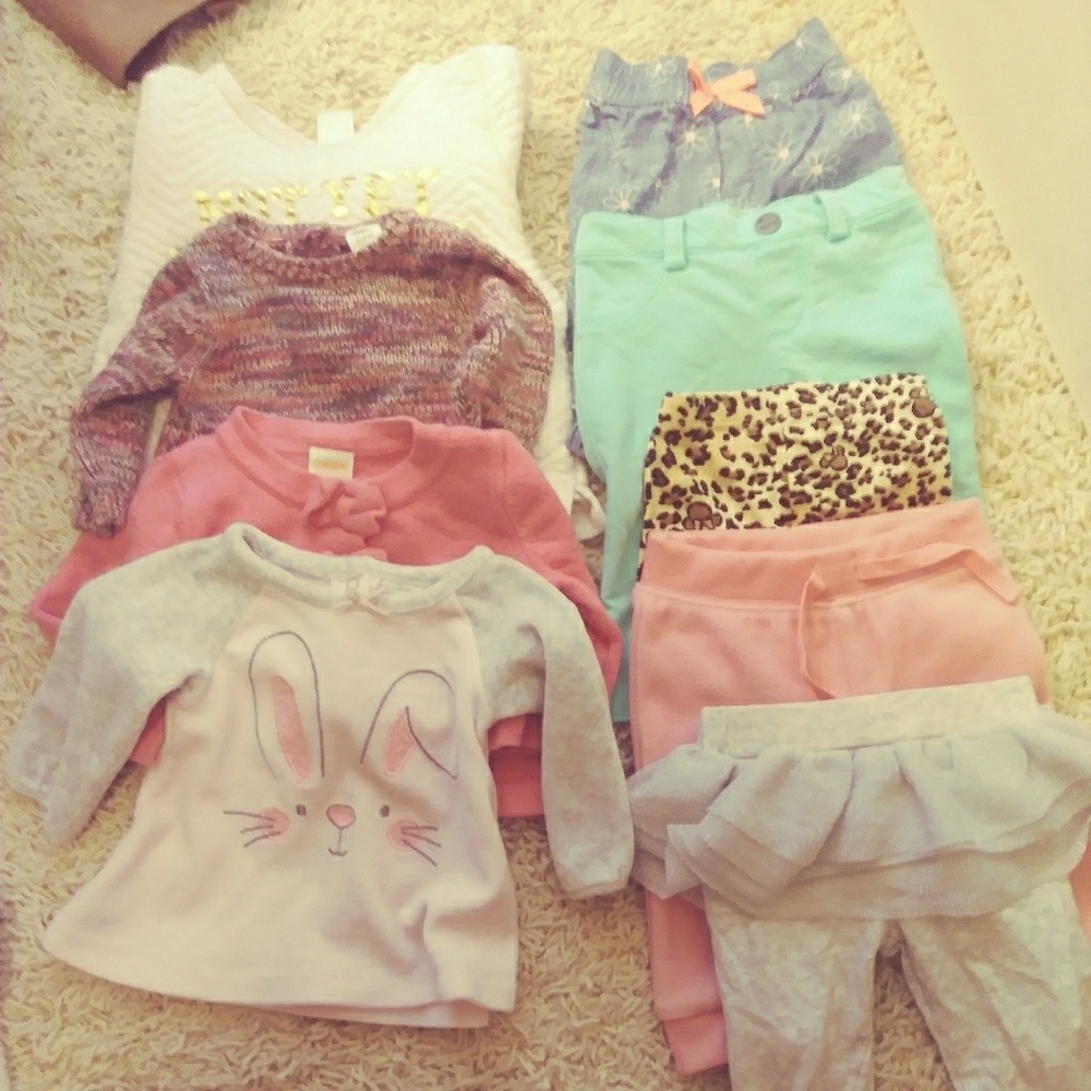 Baby girl clothes bundle